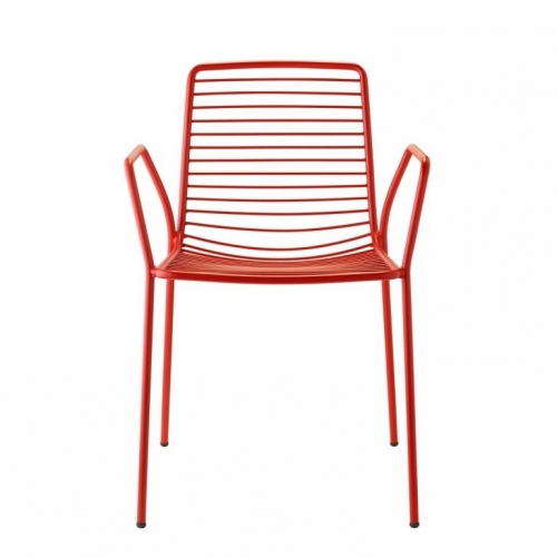 Кресло металлическое SUMMER RED 2