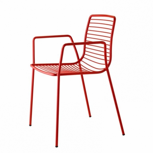 Кресло металлическое SUMMER RED 3