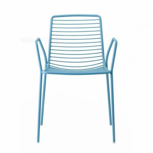 Кресло металлическое SUMMER BLUE 2